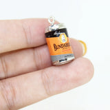 Yamily 10Pcs Resin Beer Bottle Charms DIY Jewelry Making