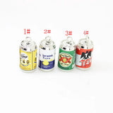 8pcs Resin Beer Charms for DIY Earrings Keychain Bracelet