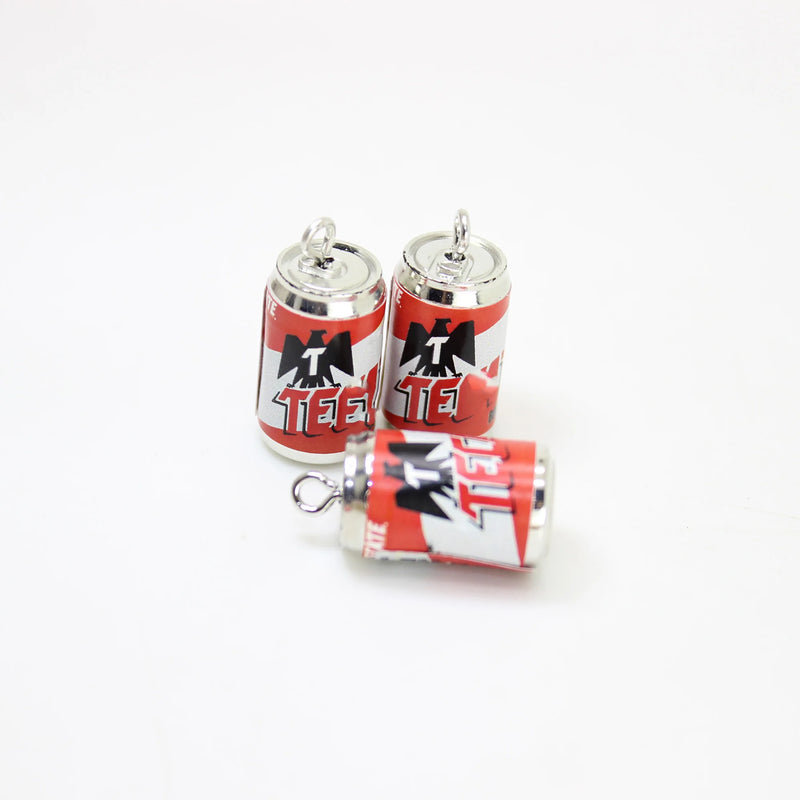 8pcs Resin Beer Charms for DIY Earrings Keychain Bracelet