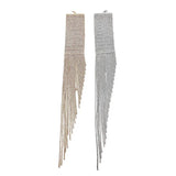 Crystal Long Tassels Bracelet Women Jewelry Party Gift