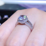 Elegant Zirconia Wedding Rings for Women