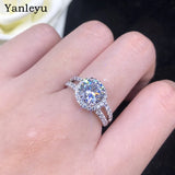 Elegant Zirconia Wedding Rings for Women