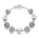 925 Silver Pan DIY Jewelry Bracelet Making PB038