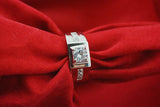 Men's 925 Silver CZ Wedding Ring Engagement Jewelry