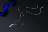 925 Silver Women Girls Name Necklace 26 Letters CZ Pendants PN066