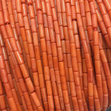 Yanqi Sardine Red Coral Seed Beads Faceted Bucket Beads for Jewelry Making DIY