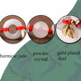 Natural Stone Garnet Women Girls Bracelet Adjustable Size Ethnic Bracelet