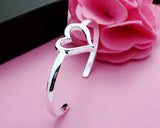 925 Sterling Silver Lady Delicate Hollow Bracelet Jewelry Silver Love