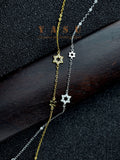 Yasu 925 Silver Star Bracelet 14K Plated Girlfriends Jewelry