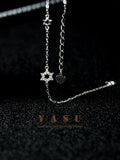 Yasu 925 Silver Star Bracelet 14K Plated Girlfriends Jewelry