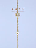 Yasu 925 Silver Star Bracelet 14K Plated Girlfriends Jewelry