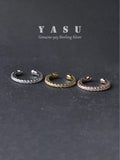 Yasu 1PC Tiny Clip On Earrings Sterling Silver 925 For Women