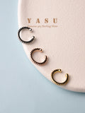 Yasu 1PC Tiny Clip On Earrings Sterling Silver 925 For Women