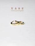 Yasu Sterling 925 Silver Unique Heart Hoop Earrings For Women