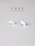 Yasu Deal Piercing Ear Silver 925 Geometry Stud Earrings For Woman