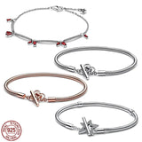Year Rabbit 925 Sterling Silver Red Firecracker Bracelet