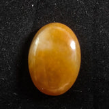 Yellow Agate 18*25mm Oval Minerale Gemstone Reiki Home Decoration Natural Stone