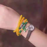 Yellow Bracelets Charms For Jewelry Making Couples Matching