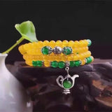 Yellow Bracelets Charms For Jewelry Making Couples Matching