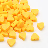 Yellow Cheese Polymer Clay Beads for DIY Jewelry Making
