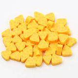 Yellow Cheese Polymer Clay Beads for DIY Jewelry Making