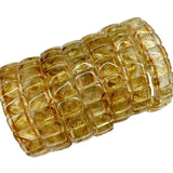 Yellow Citrine Stone Beads Bracelet Natural Gemstone Jewelry