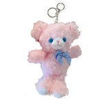Yellow Duck Keychain Figure Diy Plush Pendant Bag Decoration Present
