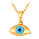Yellow Evil Eyes Necklace & Pendant Lucky Jewelry For Women P236