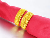 Dragon Phoenix Wedding Engagement Ring Set Bridal Jewelry Bijoux