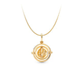 Yellow Necklace Flying Key Time Converter Natural Magic Personality Jewelry