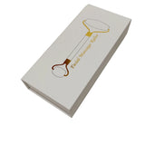 Yellow Honey Jade Face Roller, Crystal Facial Roller
