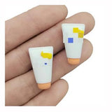 Yellow Pink Rabbit Resin Charms for Hair Clips Hair Band DIY