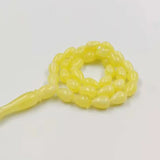 Yellow Resin Tasbih 33 Beads Muslim Rosary Style Star moon Tassel