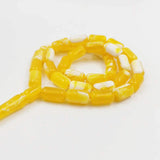 Yellow Resin Tasbih Muslim 33 Prayer Beads Islamic Bracelet Arabic Jewelry
