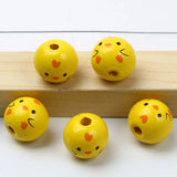 Animal Pattern Wooden Beads Jewelry Making DIY Accessories