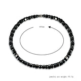 Gallstone Beaded Necklace Magnetite Hematite Health Choker Necklaces