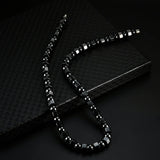 Gallstone Beaded Necklace Magnetite Hematite Health Choker Necklaces