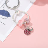 Rhinestone Keychain Bag Pendant DIY Jewelry Gift