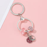 Rhinestone Keychain Bag Pendant DIY Jewelry Gift