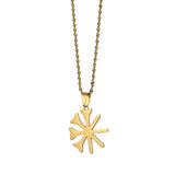 Yezidi Lalish Pendant Necklace - Yazidis Symbol Jewelry