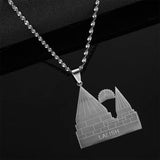Yezidi Lalish Pendant Necklace Holiest Temple of Yazidis