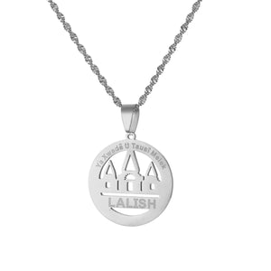 Yezidi Lalish Pendant Necklace Holy Yazidis Jewelry Women