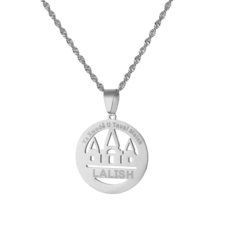 Yezidi Lalish Pendant Necklace Holy Yazidis Jewelry Women