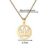 Yezidi Lalish Pendant Necklace Holy Yazidis Jewelry Women