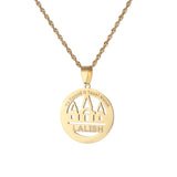 Yezidi Lalish Pendant Necklace Holy Yazidis Jewelry Women