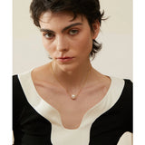 15mm Big Pearl Chain Stainless Steel Necklace Women Pvd Plated