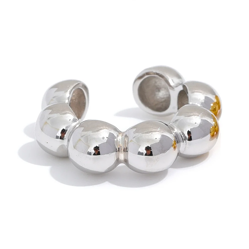 925 Sterling Silver Ear Clip Cuff Earrings Minimalist Jewelry Women