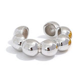 925 Sterling Silver Ear Clip Cuff Earrings Minimalist Jewelry Women