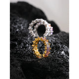 Cubic Zirconia S925 Silver Ear Bone Jewelry Earring Charm Women Gift