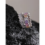 Cubic Zirconia S925 Silver Ear Bone Jewelry Earring Charm Women Gift